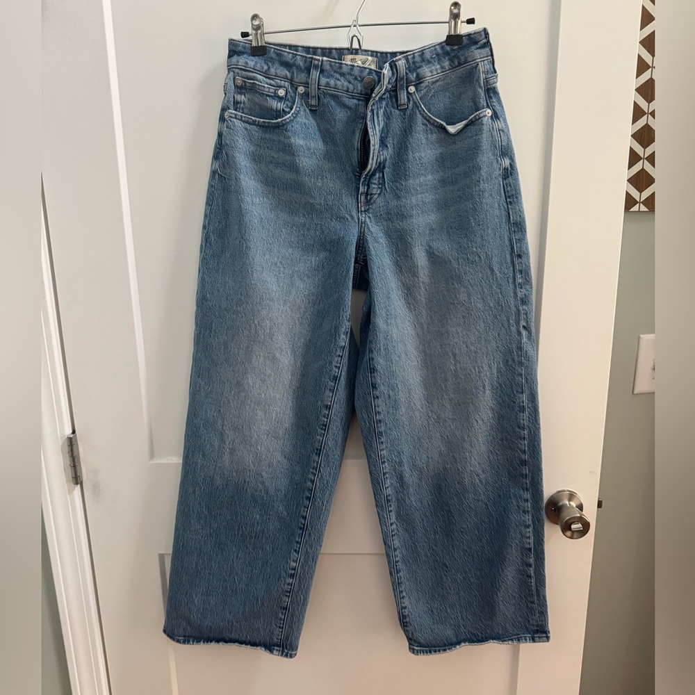 Madewell curvy, perfect vintage, wide leg